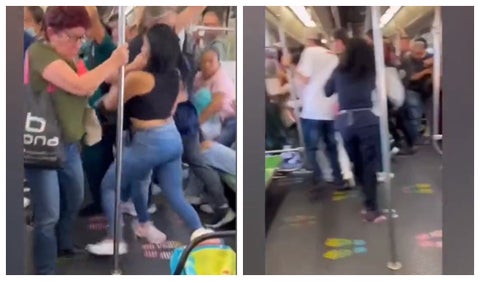 Broma de influenciadores en Metro de Medellín