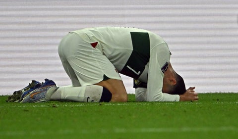 Cristiano Ronaldo Marruecos vs Portugal