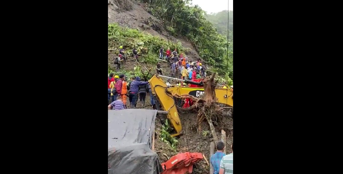 Deslizamiento de tierra en Risaralda