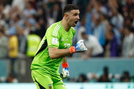 Dibu Martínez habló del triunfo de Argentina tras ronda de penales