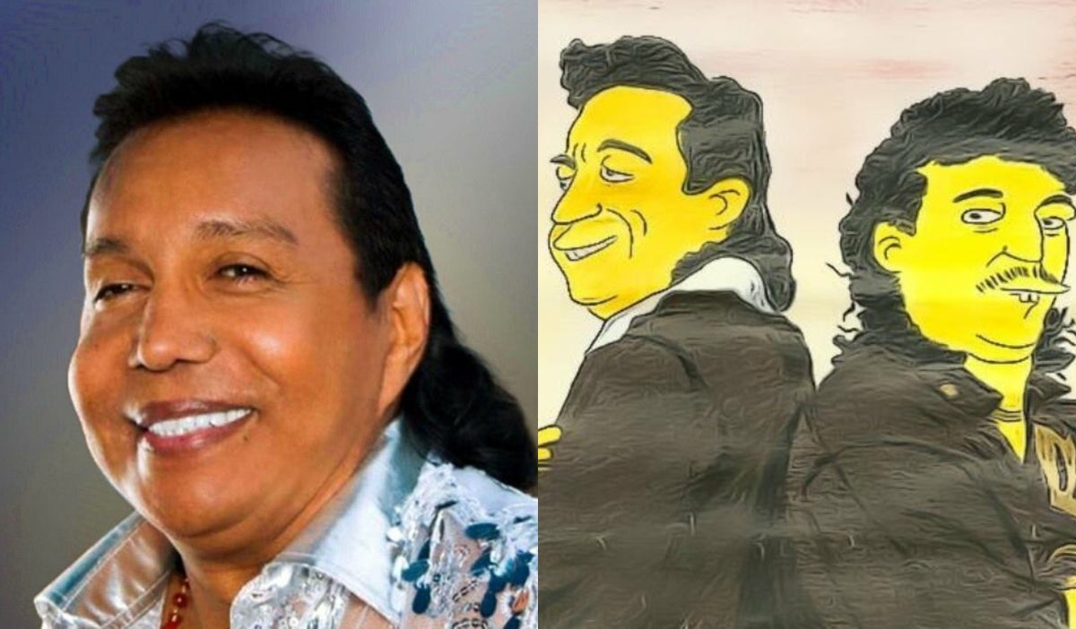 Diomedes Díaz en los Simpson