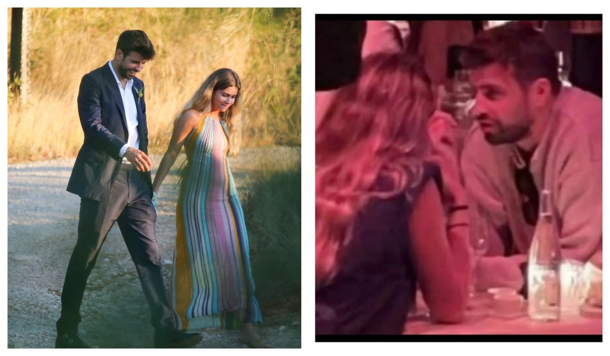 Gerard Piqué y Clara Chía