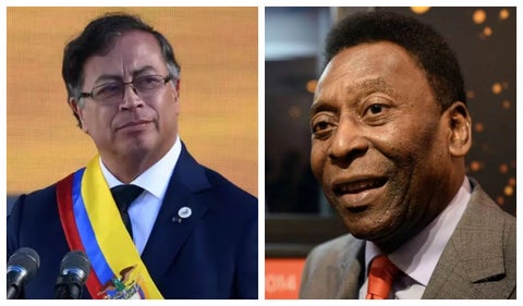 Gustavo Petro y Pelé