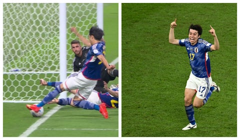 Japón vs España en el Mundial de Qatar
