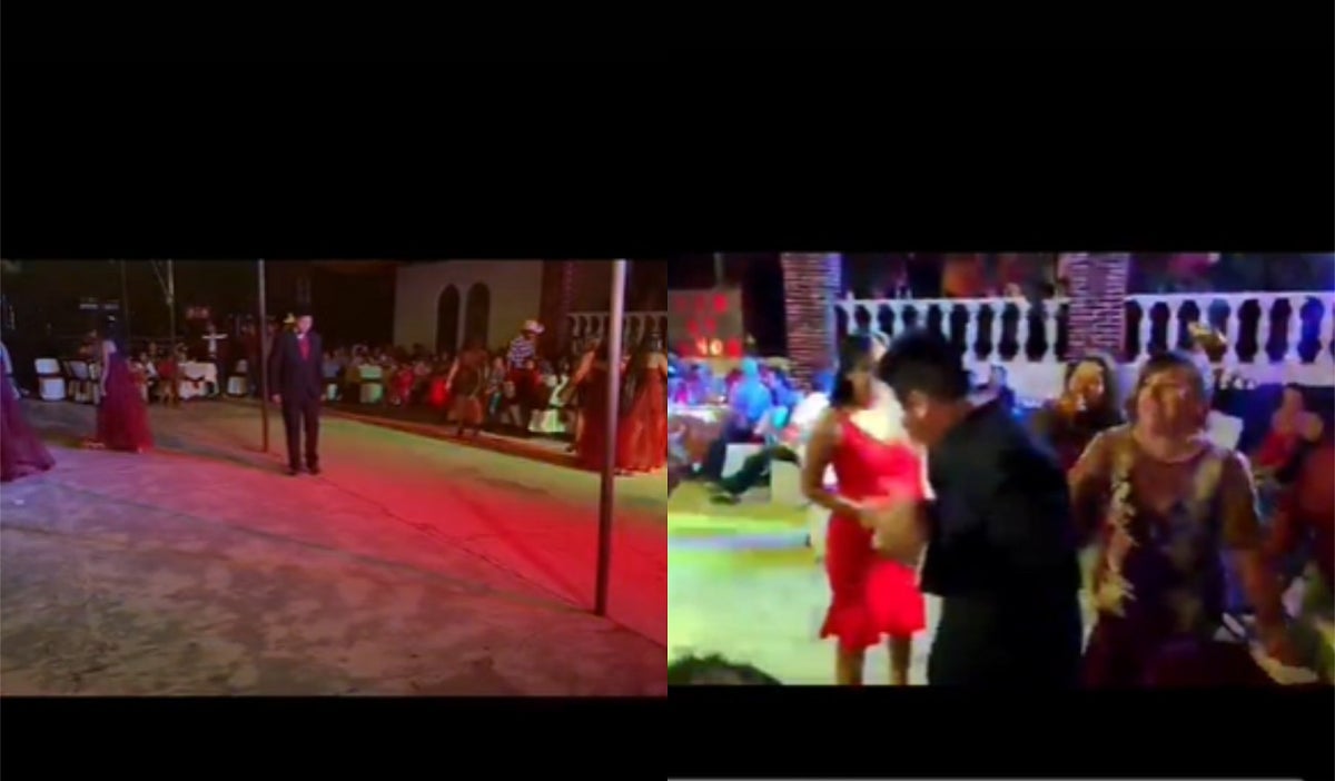Joven hizo su propia fiesta de 15