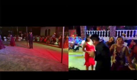 Joven hizo su propia fiesta de 15