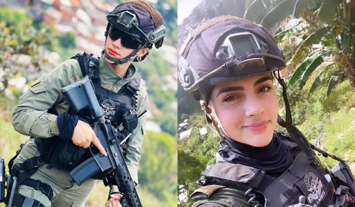 La patrullera Diana Ramírez, la policía más ruda y bella de Colombia