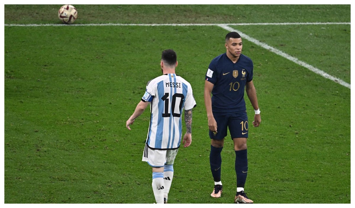 Lionel Messi y Mbappé