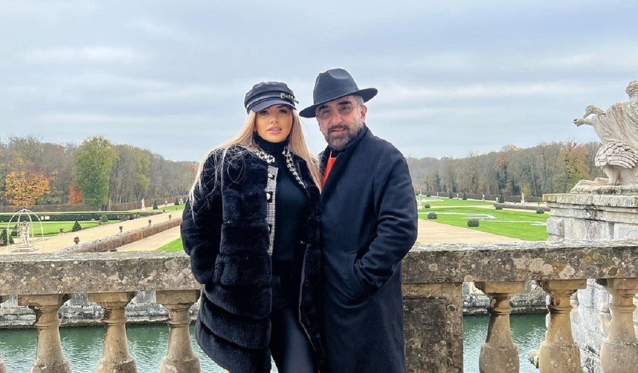 Mariana González y Vicente Fernández Jr