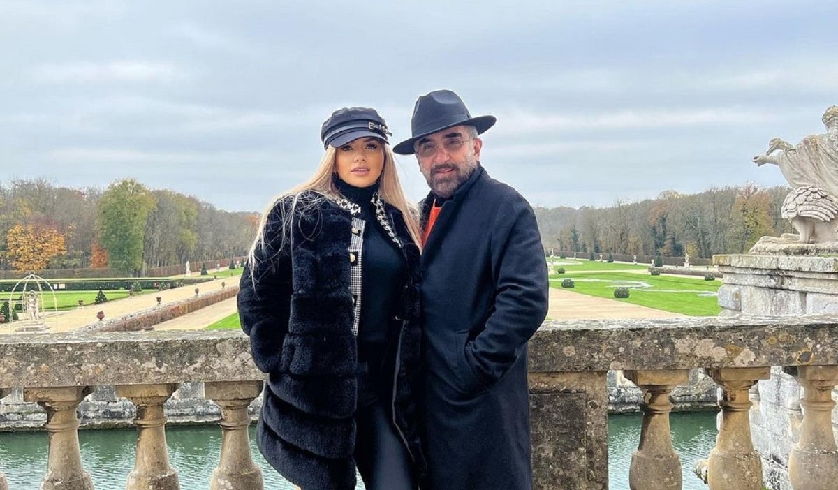 Mariana González y Vicente Fernández Jr