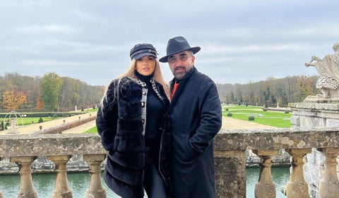 Mariana González y Vicente Fernández Jr