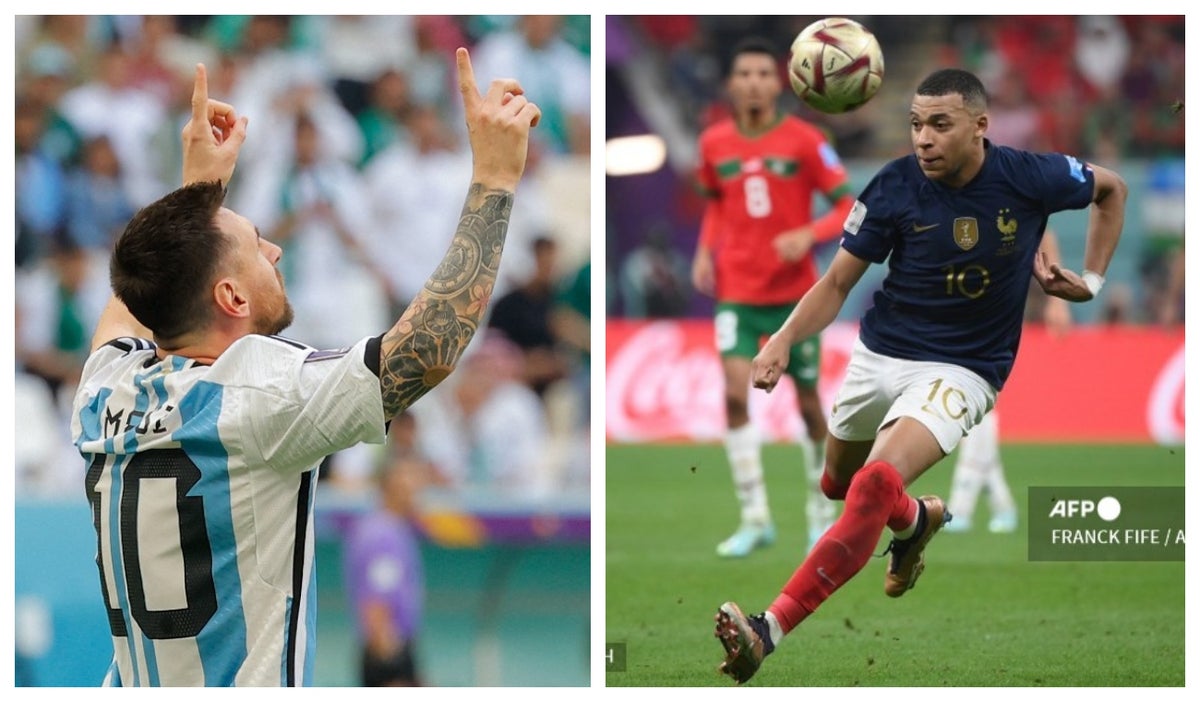 Messi vs Mbappé en el Mundial de Qatar