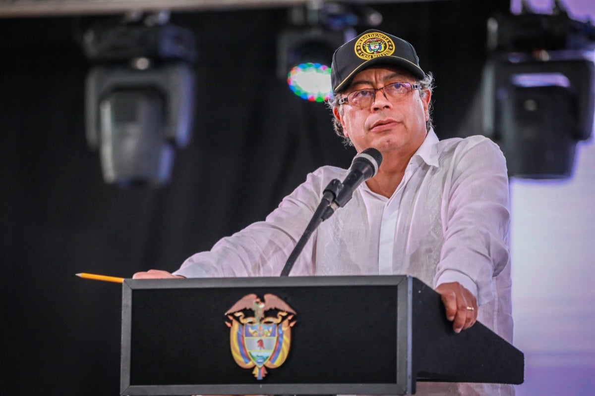Presidente, Gustavo Petro.