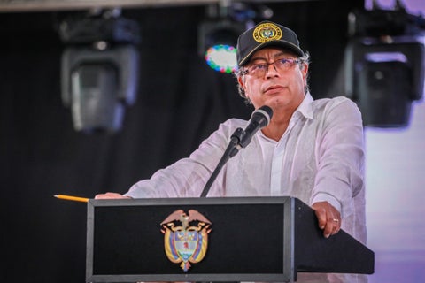 Presidente, Gustavo Petro.