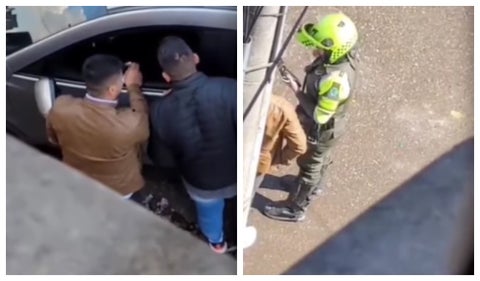 Presunto caso de soborbo a un policía de tránsito: todo quedó grabado