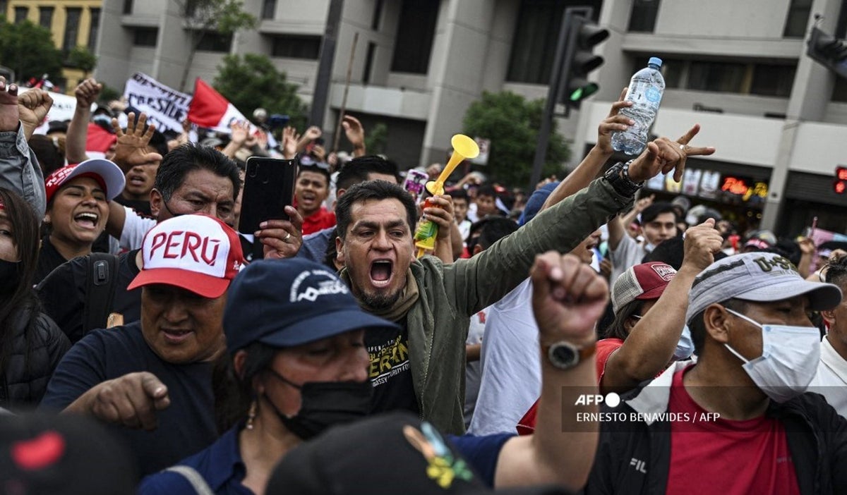 Protestas en Perú