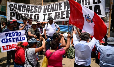 Protestas en Perú