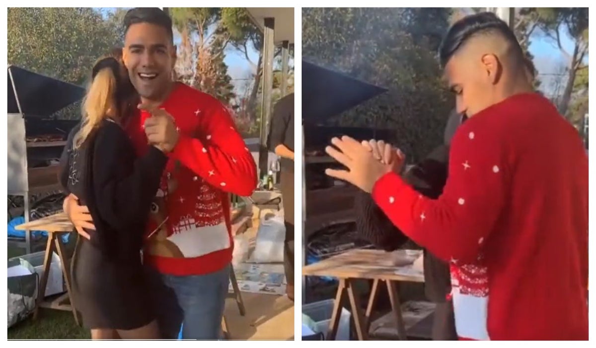 Radamel Falcao en Navidad