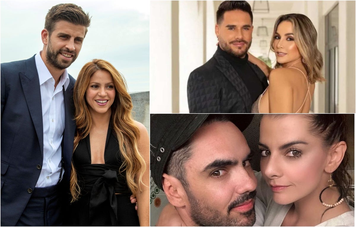 Ruptura de famosos colombianos