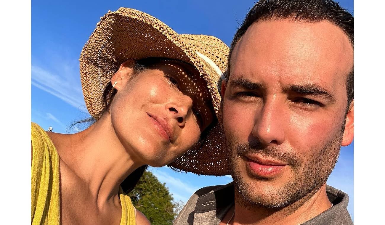 Sebastián Martínez y Kathy Sáenz