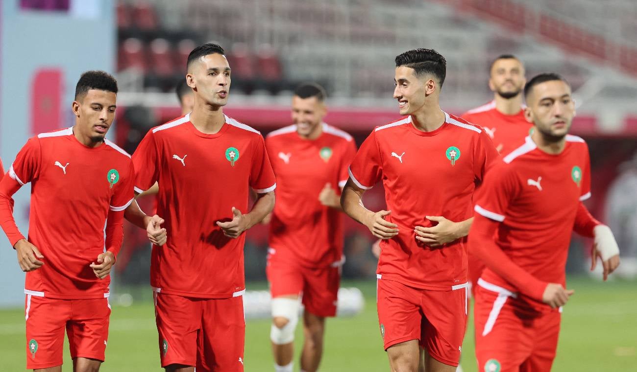 Selección de Marruecos ante Selección de España