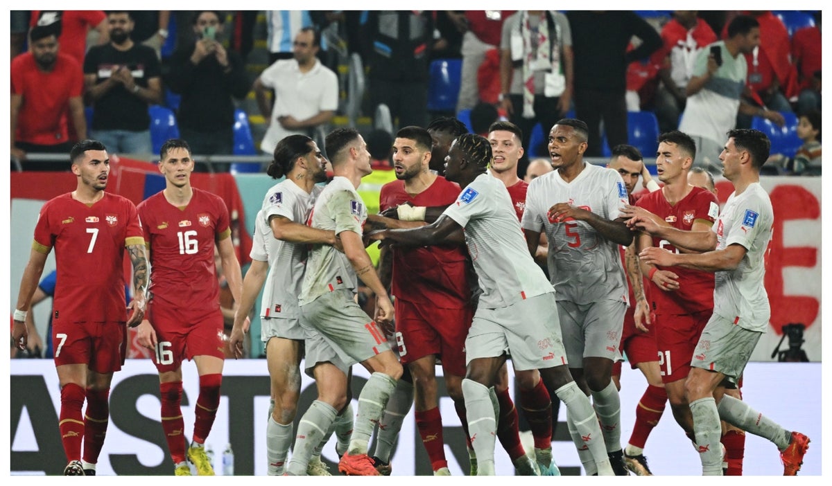 Suiza y Serbia en el Mundial de Qatar