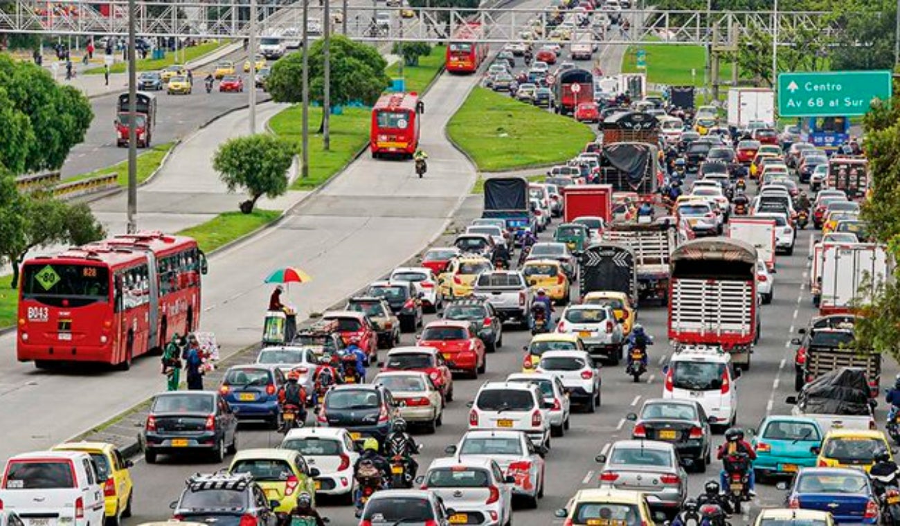 Trancones en Bogotá