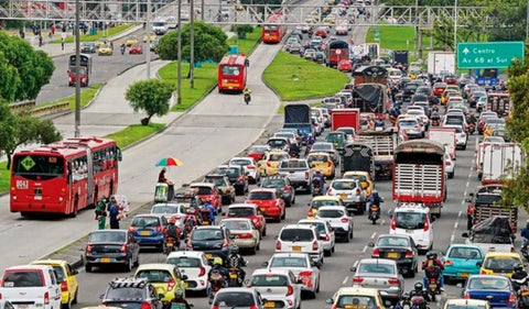 Trancones en Bogotá