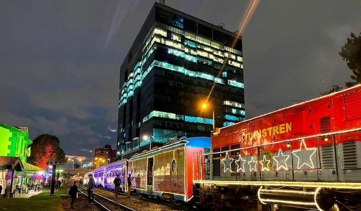 Tren navideño de la Sabana