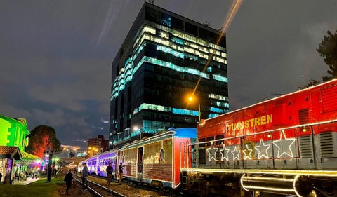 Tren navideño de la Sabana