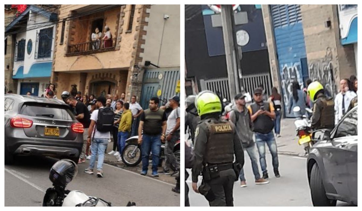 Video: Video: fletero murió en intercambio de disparos en Medellín
