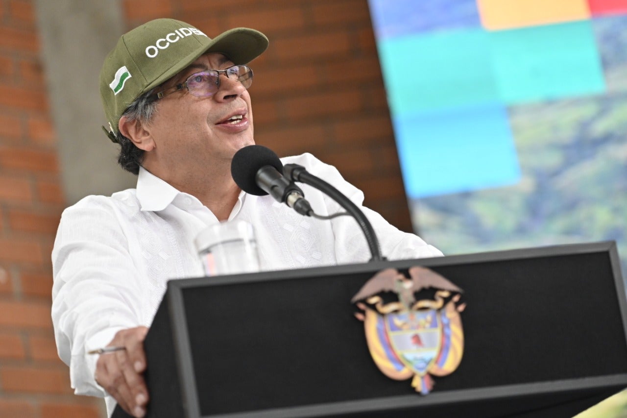 Presidente Gustavo Petro en Dabeiba, Antioquia