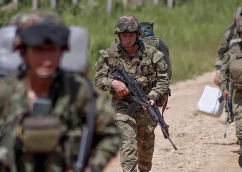 El Ejército se enfrentó a la disidencia de las DARC