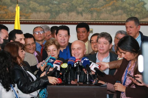 Francisco Maltés, presidente de la CUT.