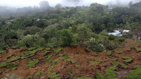 Deslizamiento en Rosa (Cauca)