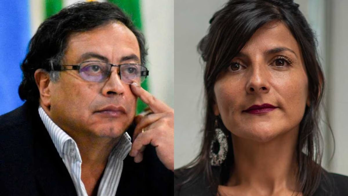 Gustavo Petro e Irene Vélez