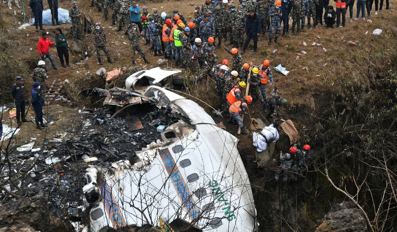 Accidente aéreo en Nepal