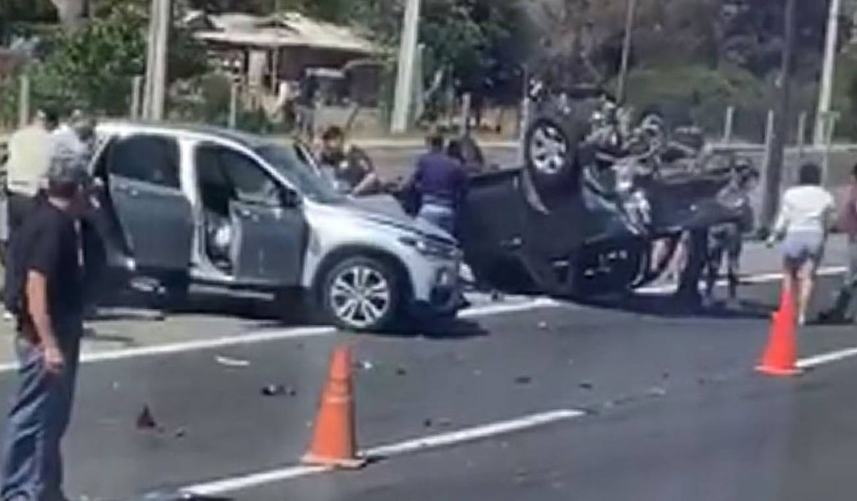 Cuatro muertos deja monumental accidente en Chile