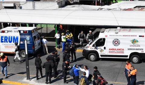 Accidente en Metro de Ciudad de México