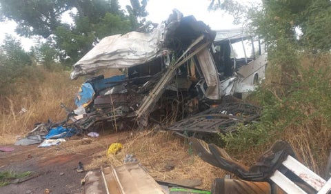 Accidente en Senegal