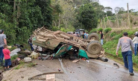 Accidente de tránsito en Líbano, Tolima
