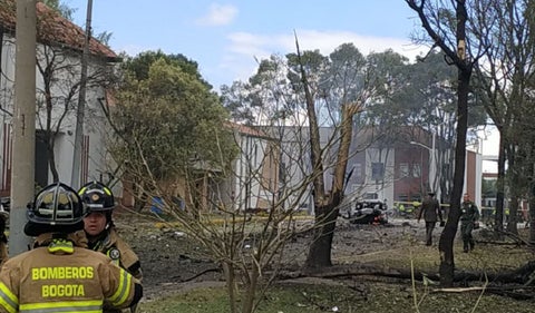 Atentado en la Escuela General Santander