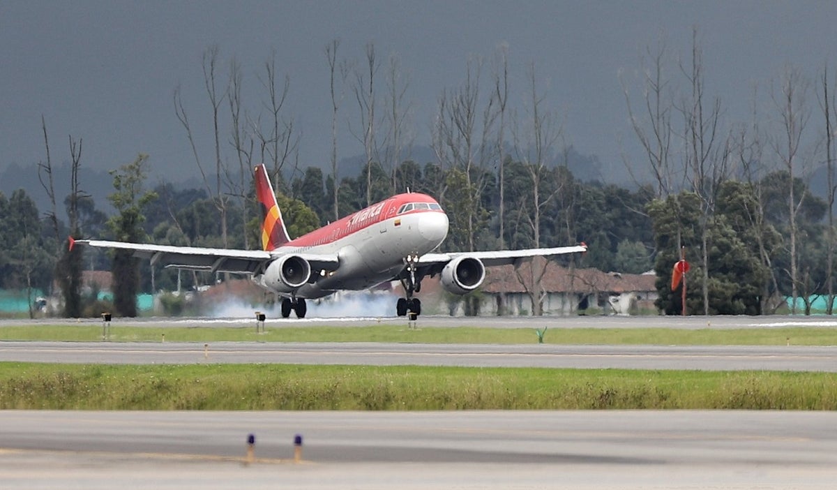 Avión de Avianca
