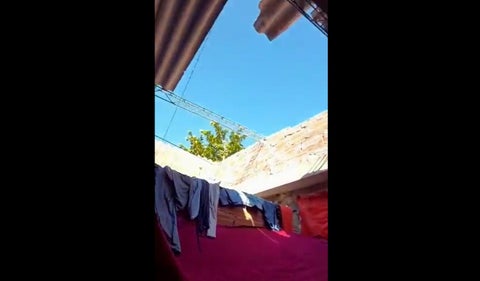 Avión destechó casa en Cartagena