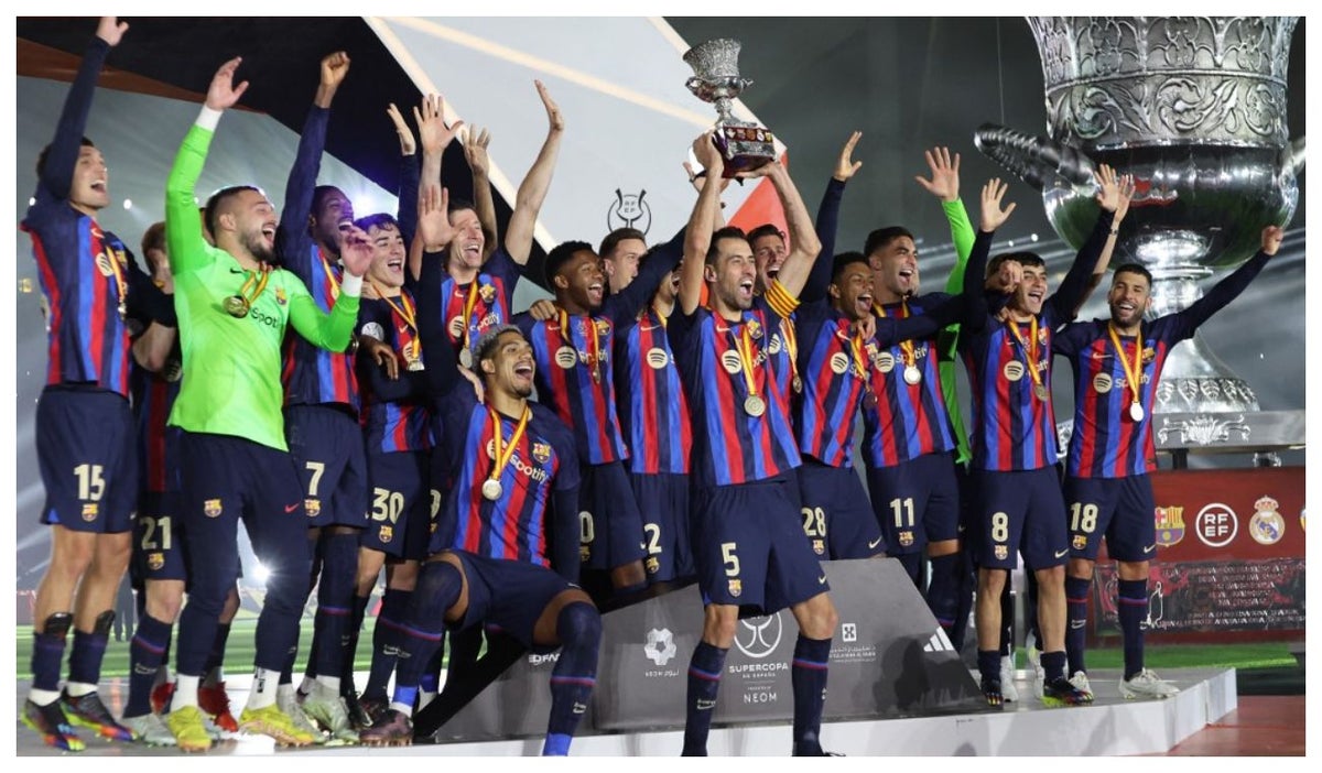 Barcelona gana Supercopa de España