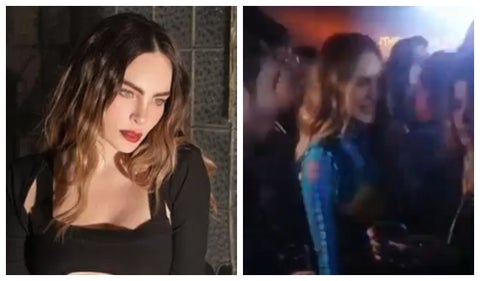 Belinda y su nuevo novio de rumba