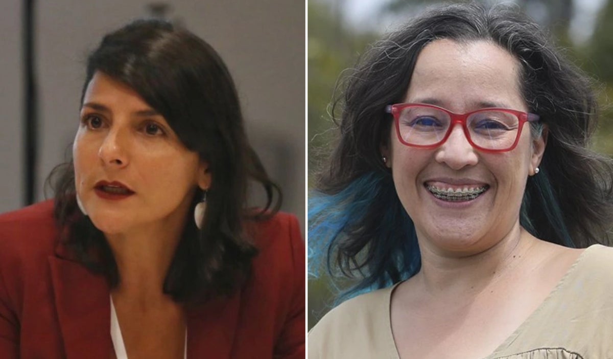 Belizza Ruiz e Irene Vélez