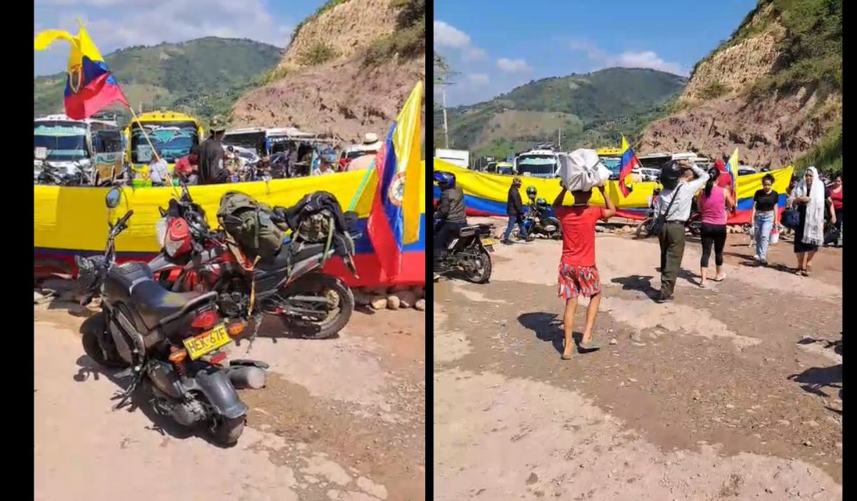 Bloqueos Bucaramanga - La Costa Caribe