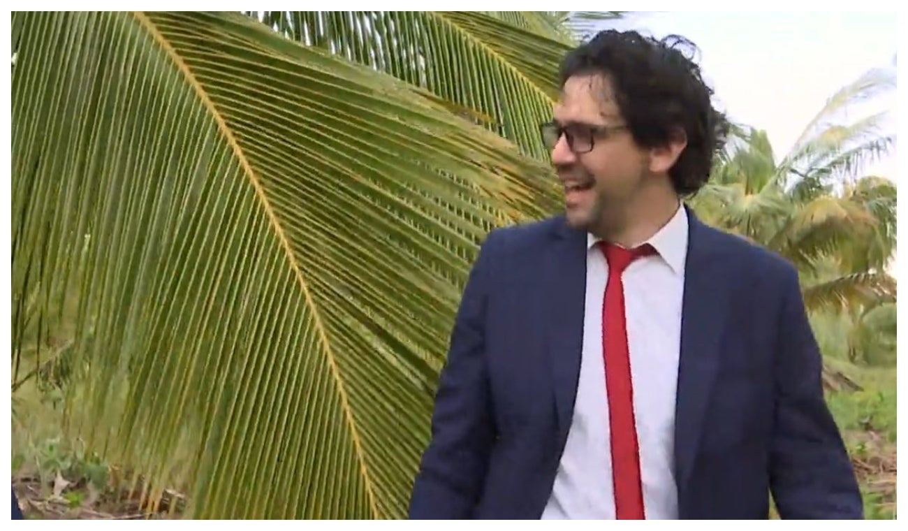 Camilo Pardo en Isla de los Famosos