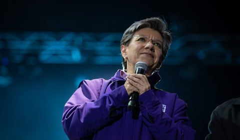Claudia López, alcaldesa de Bogotá